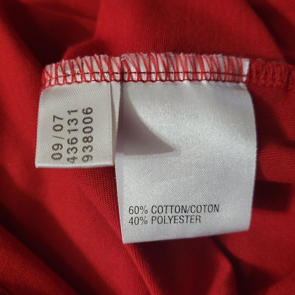 Adidas Men's Red Climalite Stretch Long Sleeve Top - Picture 11 of 13